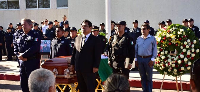 Rinden Homenaje A Policía Asesinado 6447